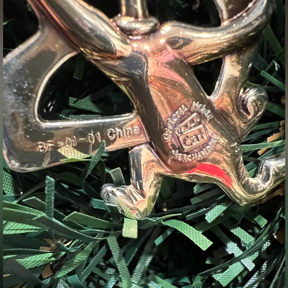 Dr Seuss Thing 2 Ornament Silver-tone Metal Official Movie Merchandise - Picture 4 of 6